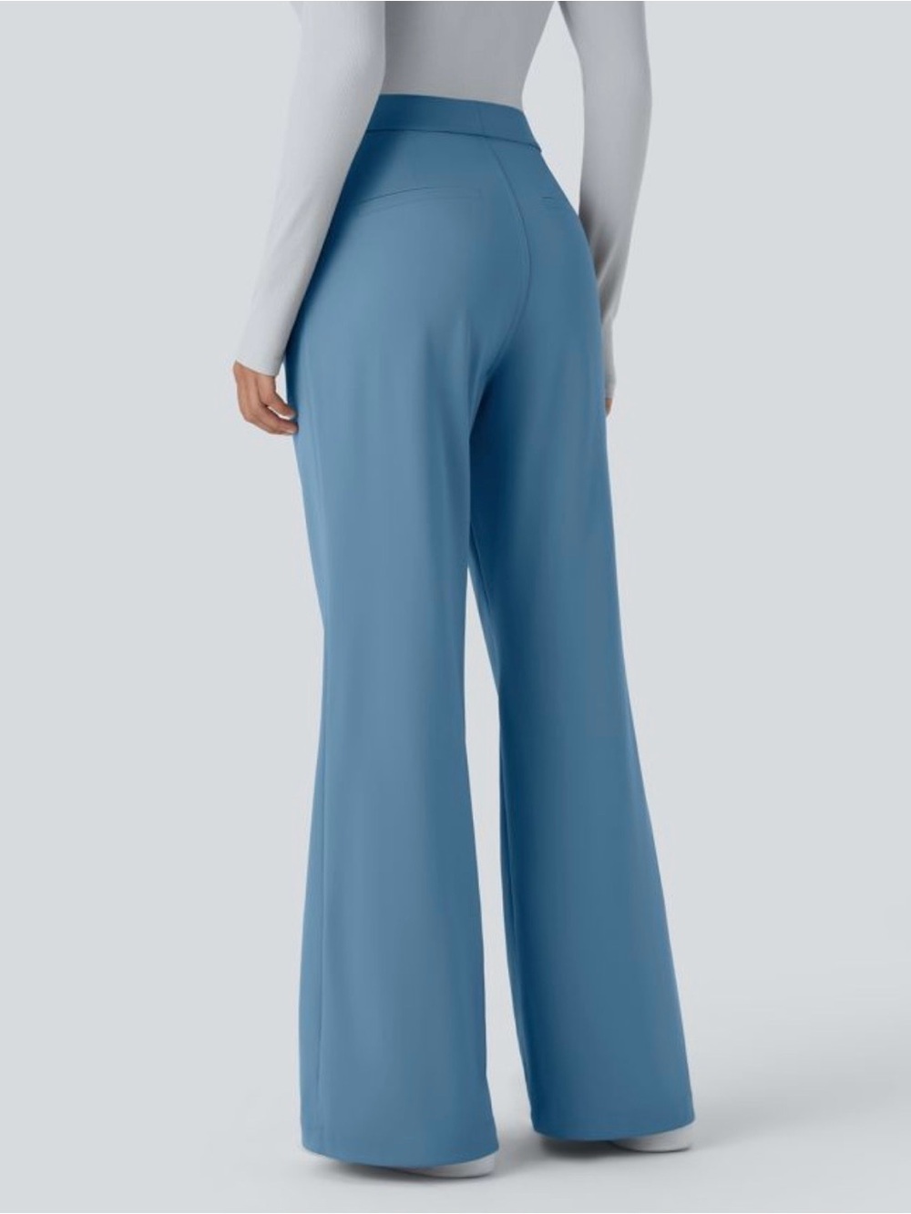 Halara Flex™ DayStretch High Waisted Pocket Work Flare Pants - Picture 2 of 9